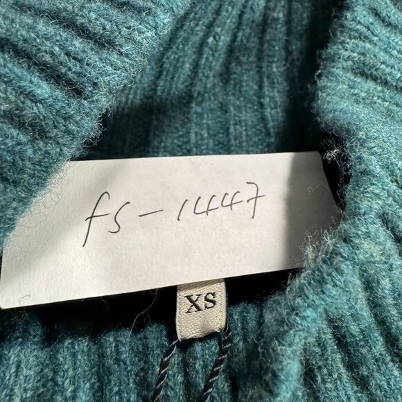Sea New York Juliette Cable Knit Sweater XS Forest Green Wool NWT FS-1447 - Picture 2 of 10